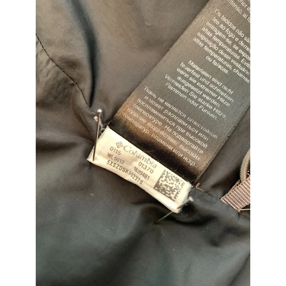 Columbia Hooded Puffer Jacket Womens M Point Reyes Quilted Insulated Zip Up - Picture 12 of 13